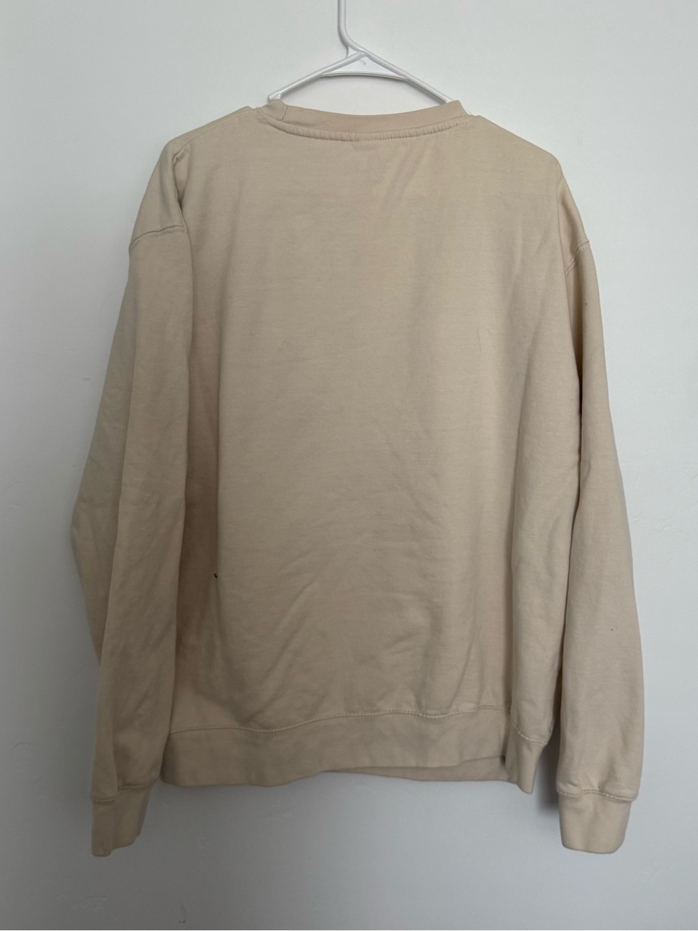 Plunder Cream Butterfly Crewneck Sweatshirt with Brown & Black Accent - Picture 4 of 4